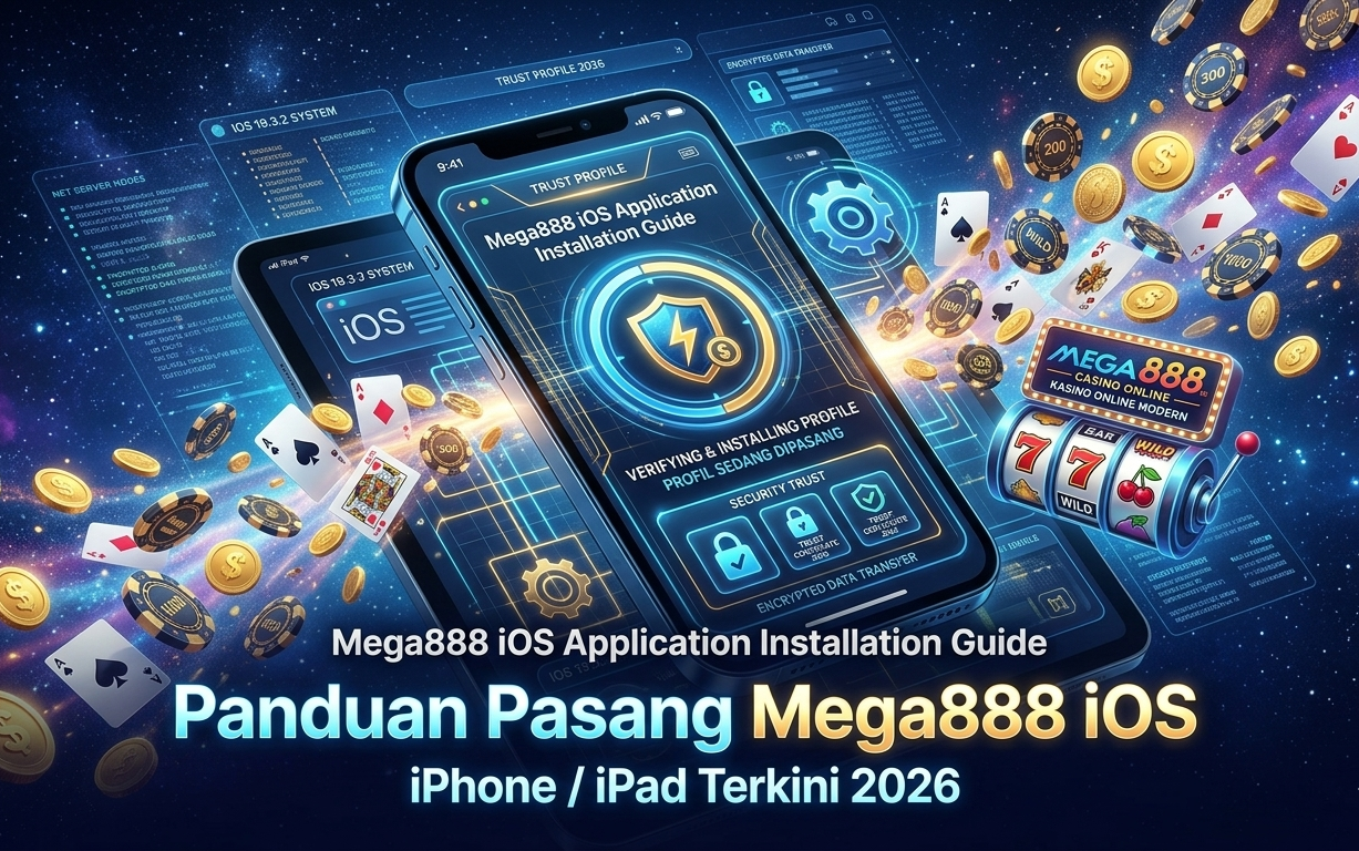 Pasang Mega888 iOS iPhone